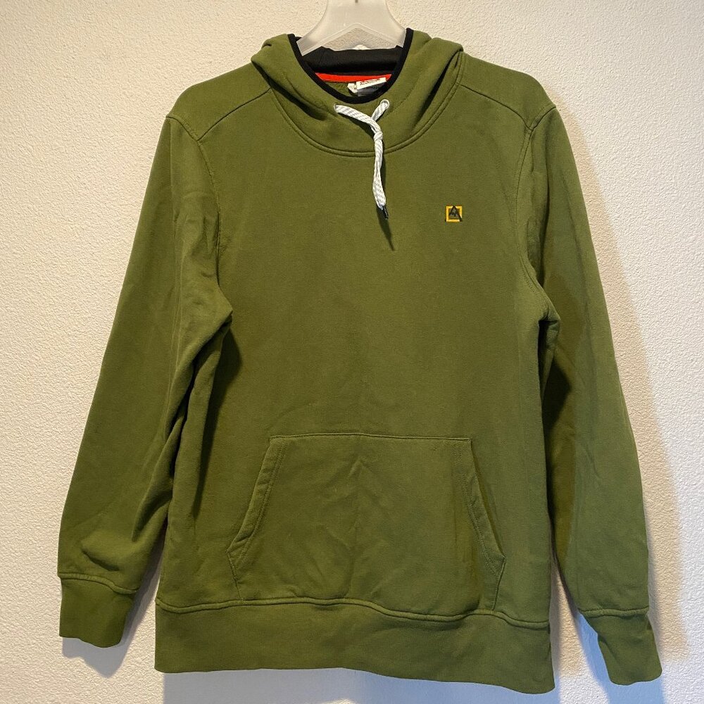 Avalanche Green‎ Hoodie Medium  Jeep Outdoor Supply Pullover